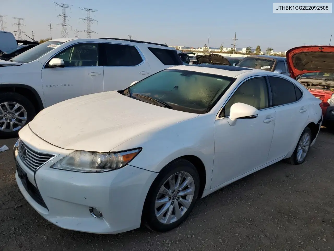 JTHBK1GG2E2092508 2014 Lexus Es 350