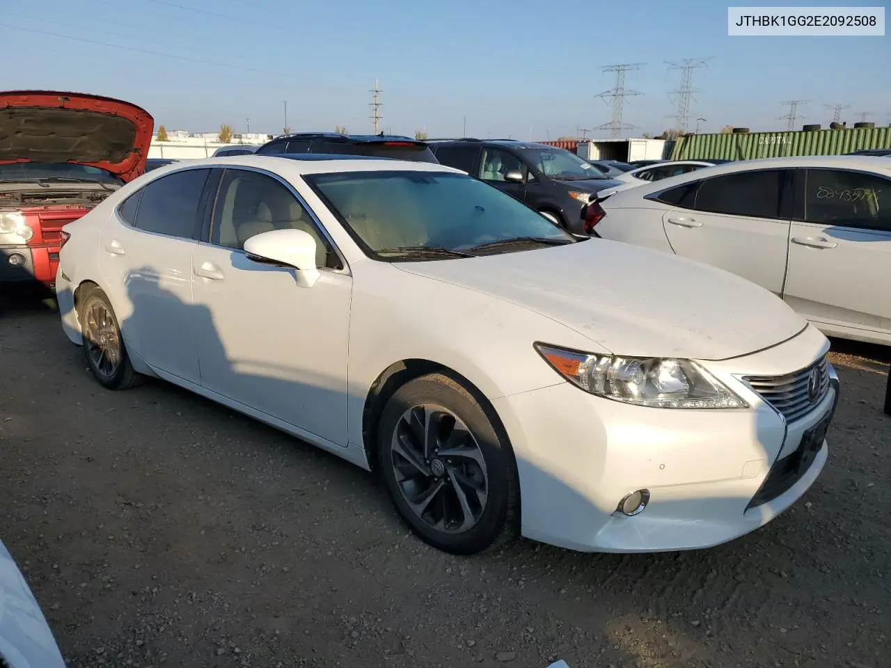 JTHBK1GG2E2092508 2014 Lexus Es 350