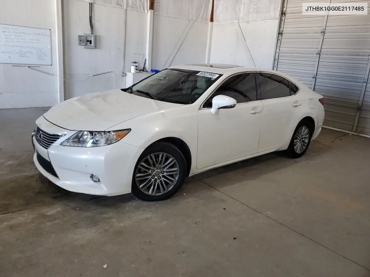 JTHBK1GG0E2117485 2014 Lexus Es 350