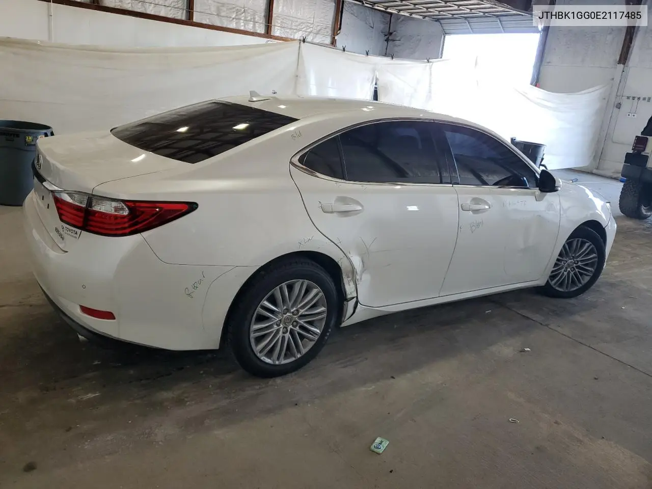 JTHBK1GG0E2117485 2014 Lexus Es 350