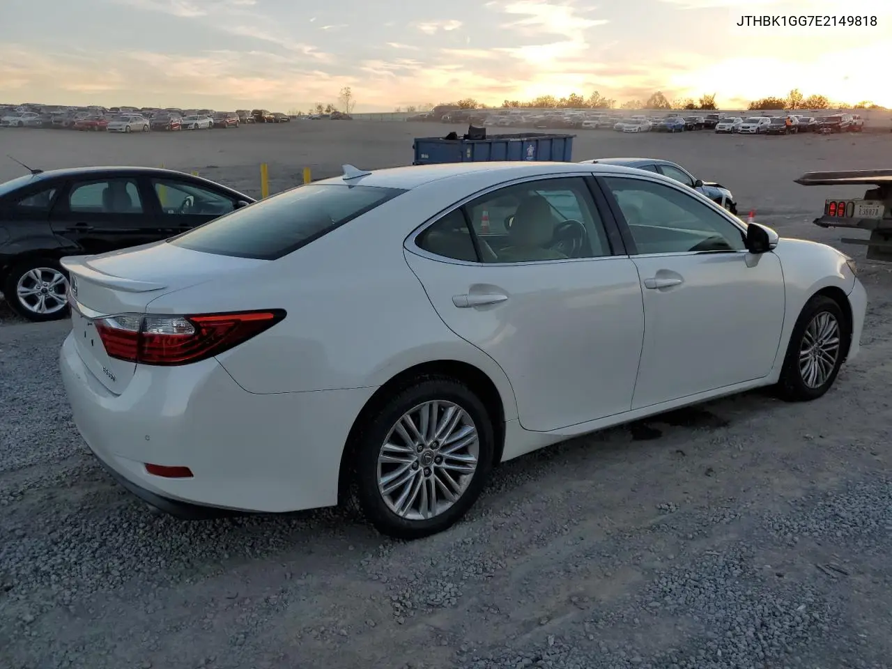 JTHBK1GG7E2149818 2014 Lexus Es 350