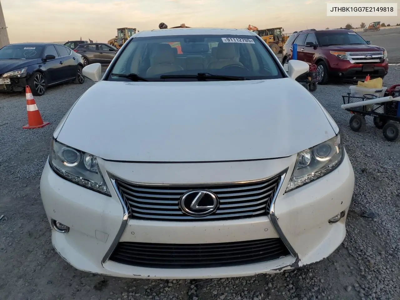 JTHBK1GG7E2149818 2014 Lexus Es 350