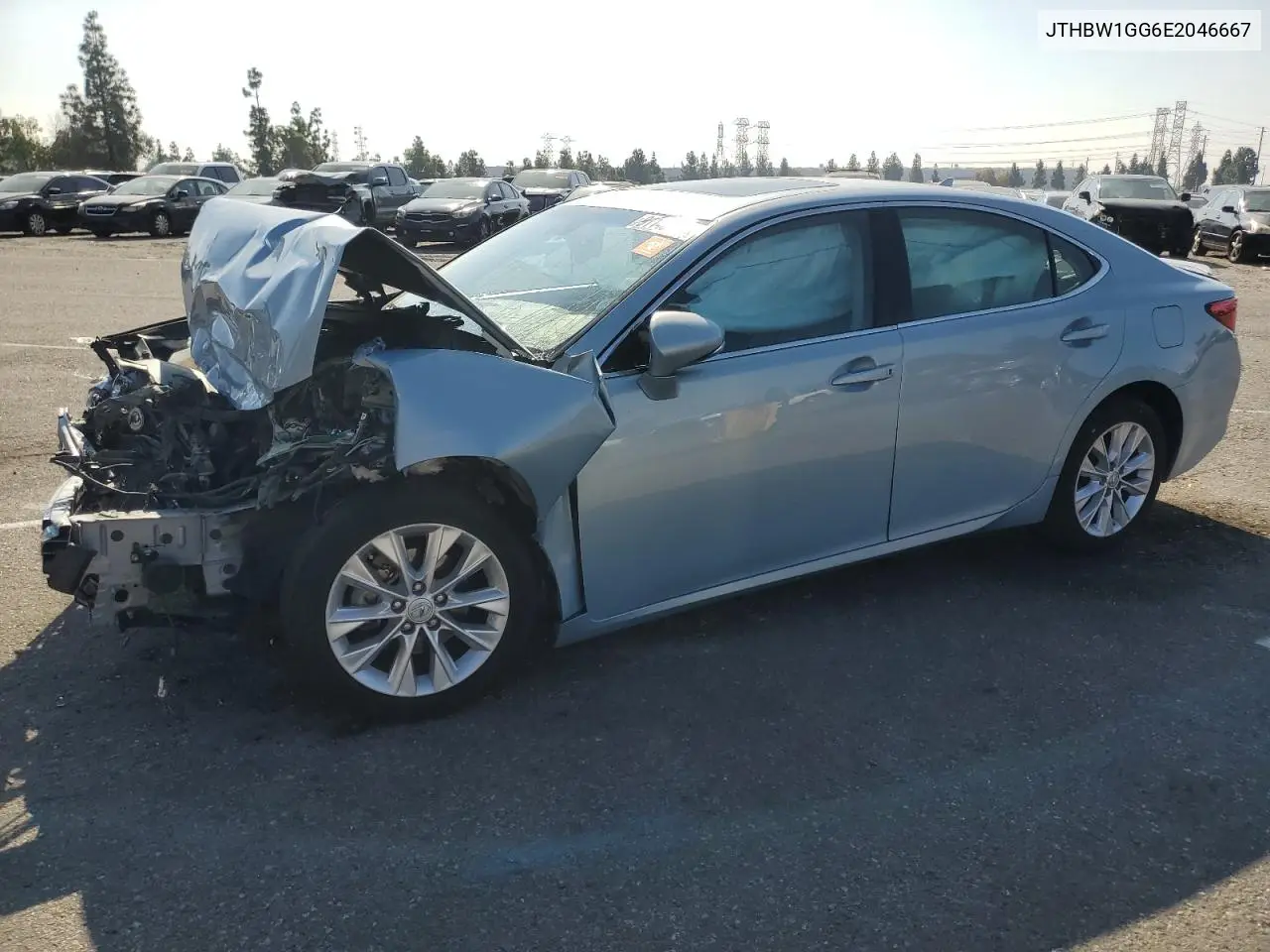JTHBW1GG6E2046667 2014 Lexus Es 300H