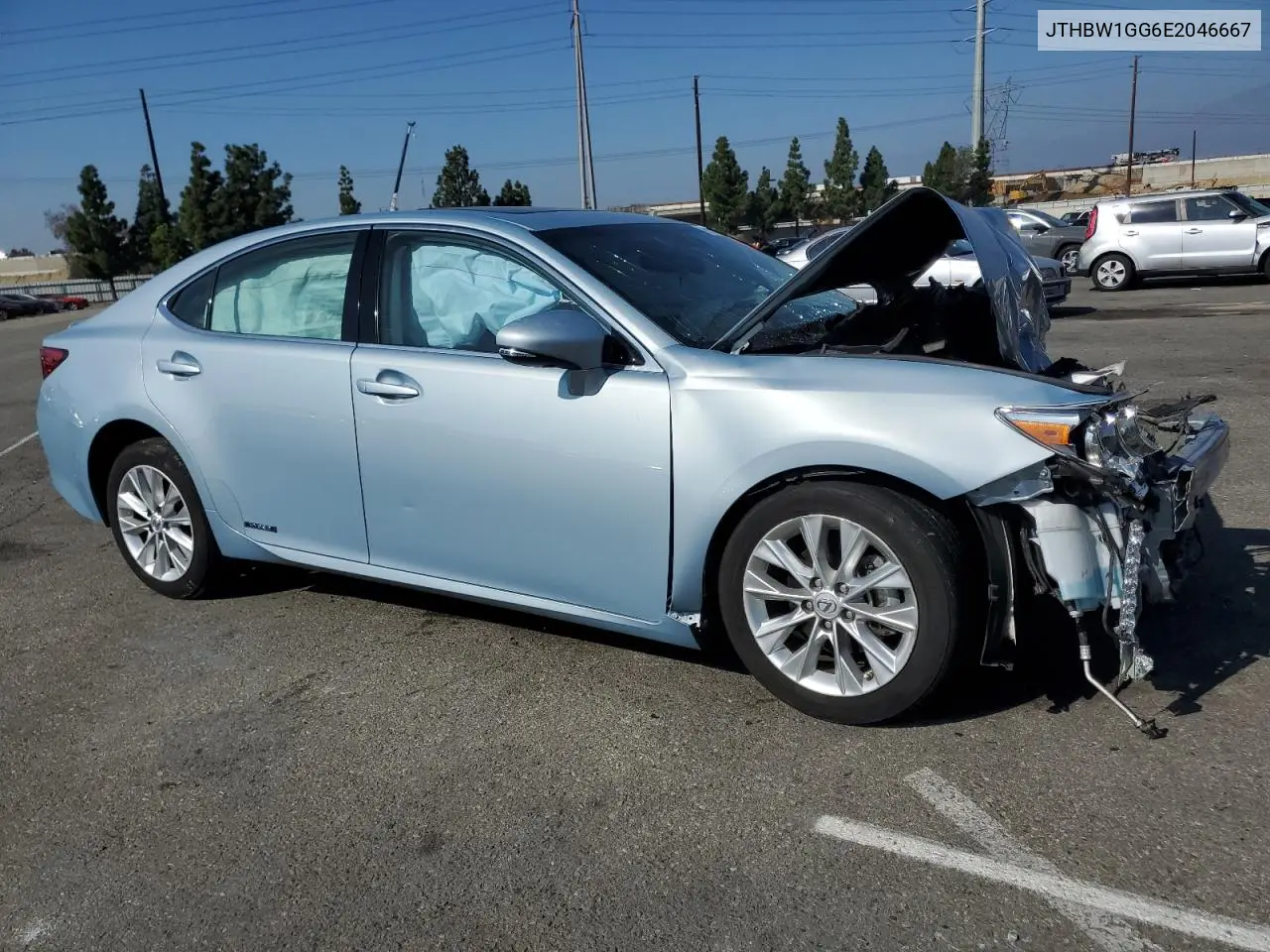 JTHBW1GG6E2046667 2014 Lexus Es 300H
