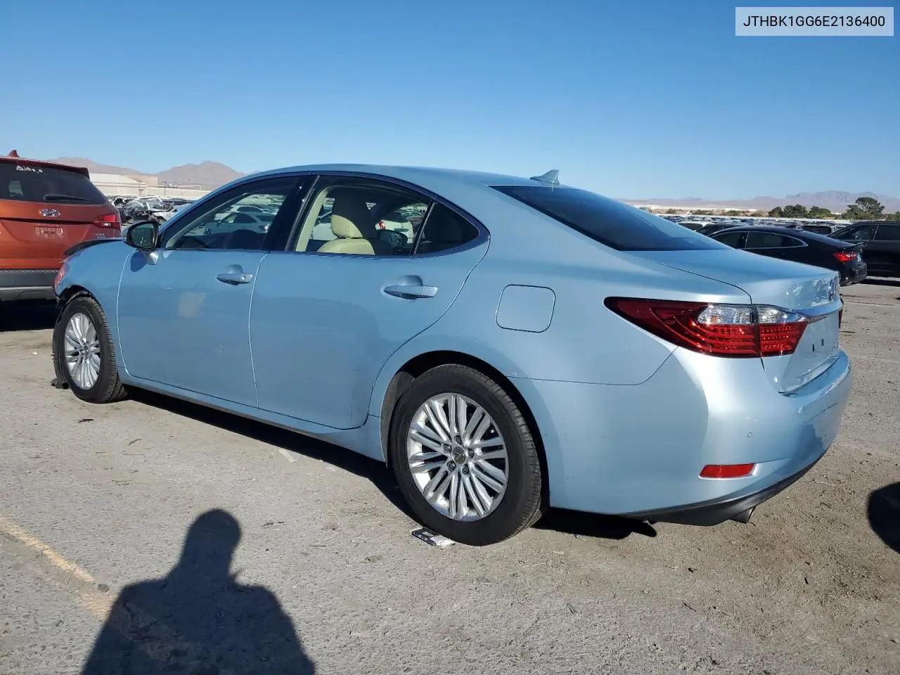JTHBK1GG6E2136400 2014 Lexus Es 350