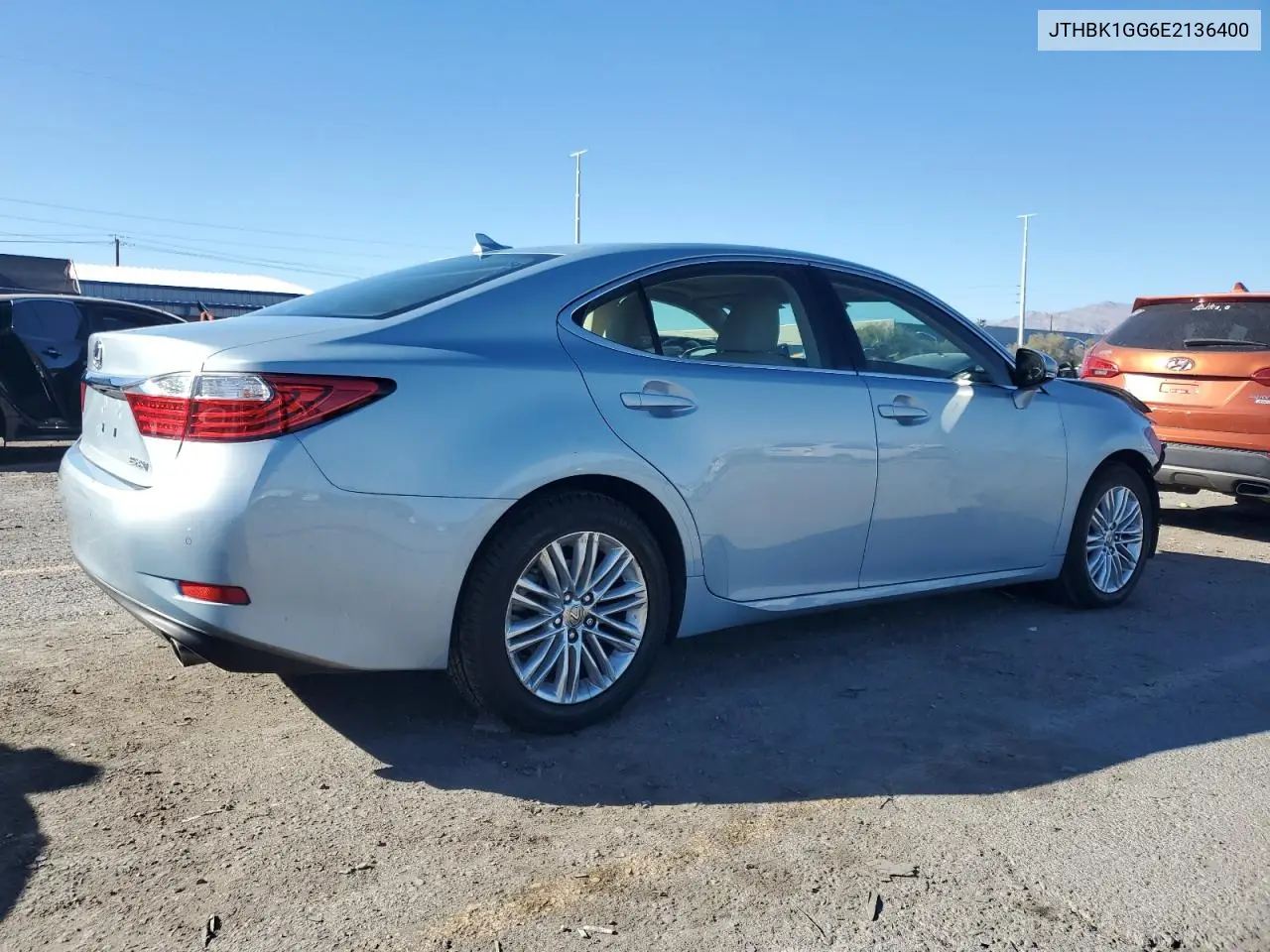 JTHBK1GG6E2136400 2014 Lexus Es 350