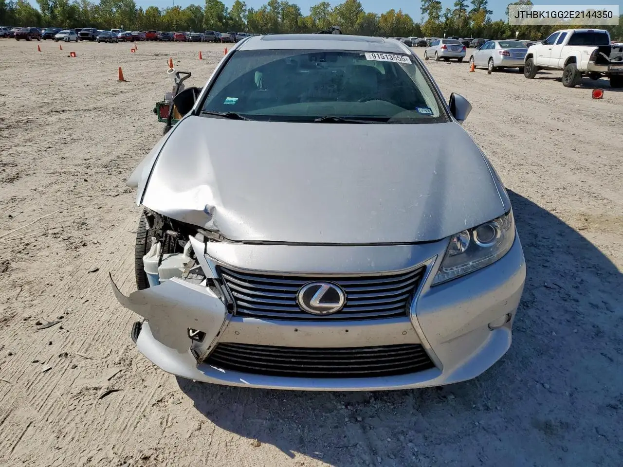 JTHBK1GG2E2144350 2014 Lexus Es 350