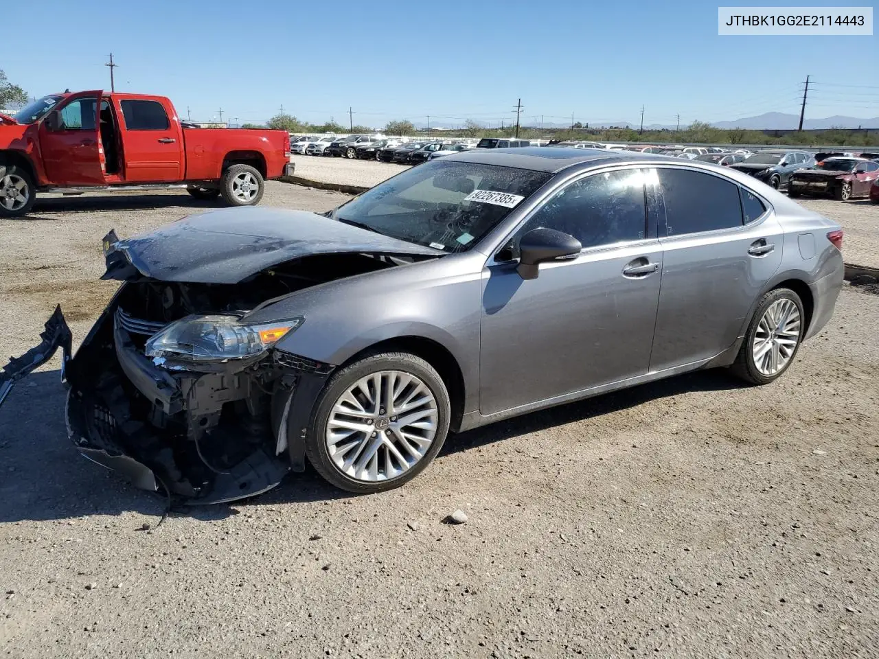 JTHBK1GG2E2114443 2014 Lexus Es 350