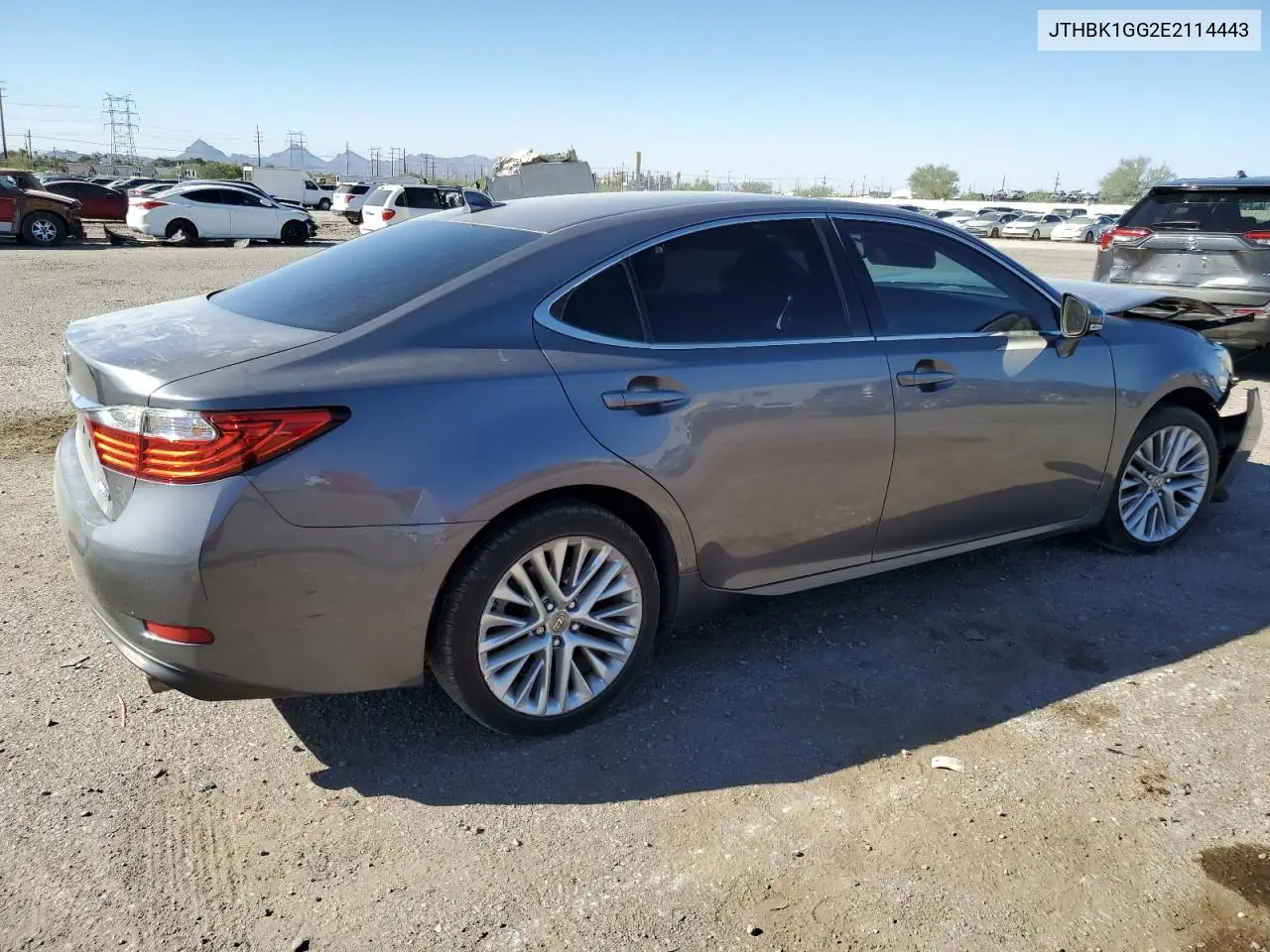 JTHBK1GG2E2114443 2014 Lexus Es 350