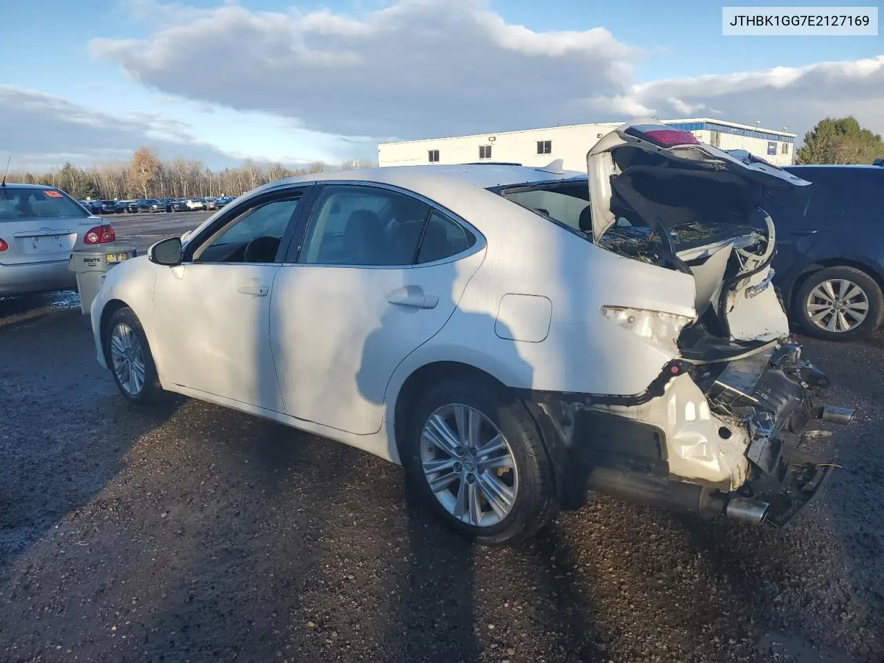 JTHBK1GG7E2127169 2014 Lexus Es 350
