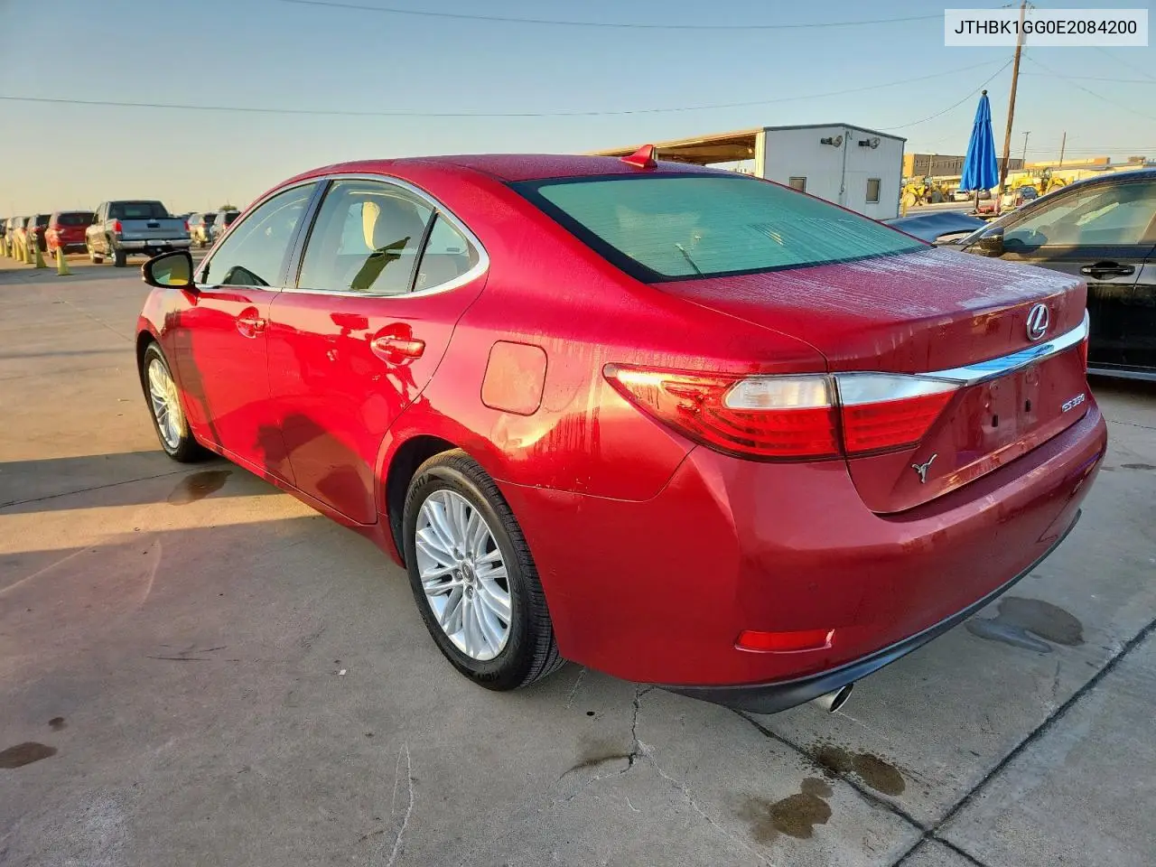 JTHBK1GG0E2084200 2014 Lexus Es 350