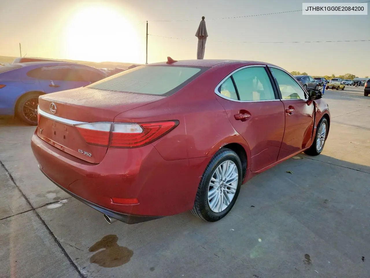 JTHBK1GG0E2084200 2014 Lexus Es 350