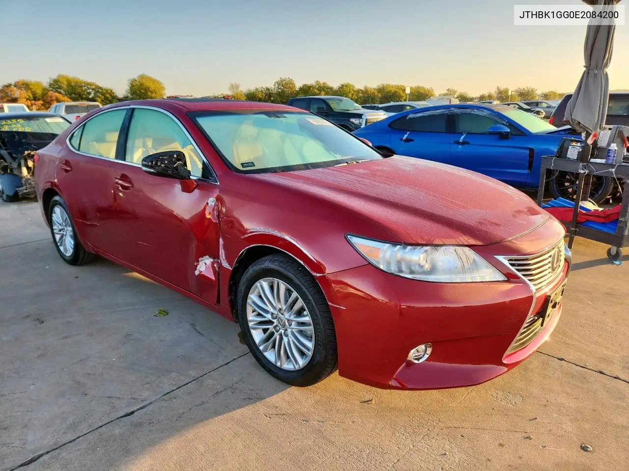 JTHBK1GG0E2084200 2014 Lexus Es 350