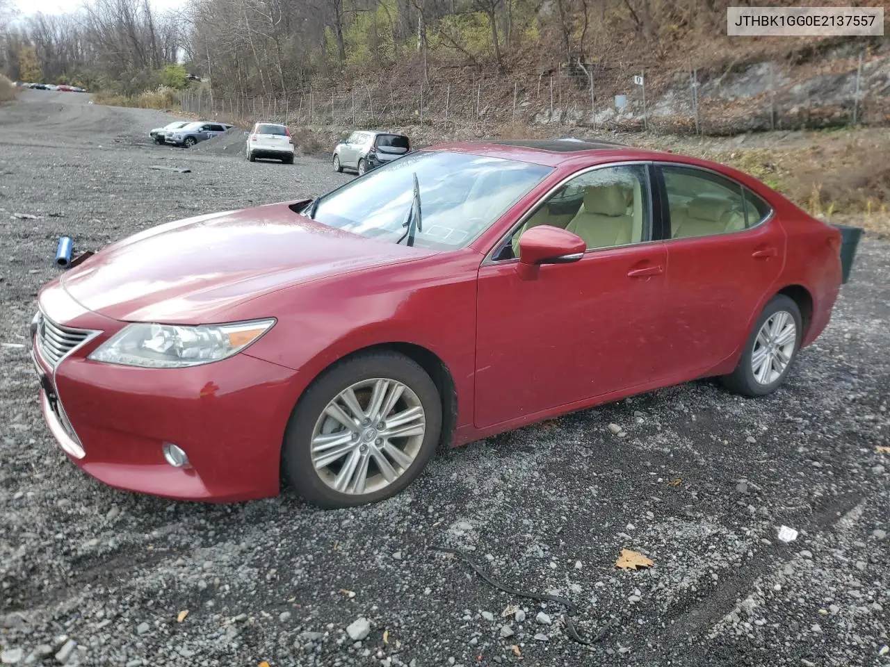 JTHBK1GG0E2137557 2014 Lexus Es 350