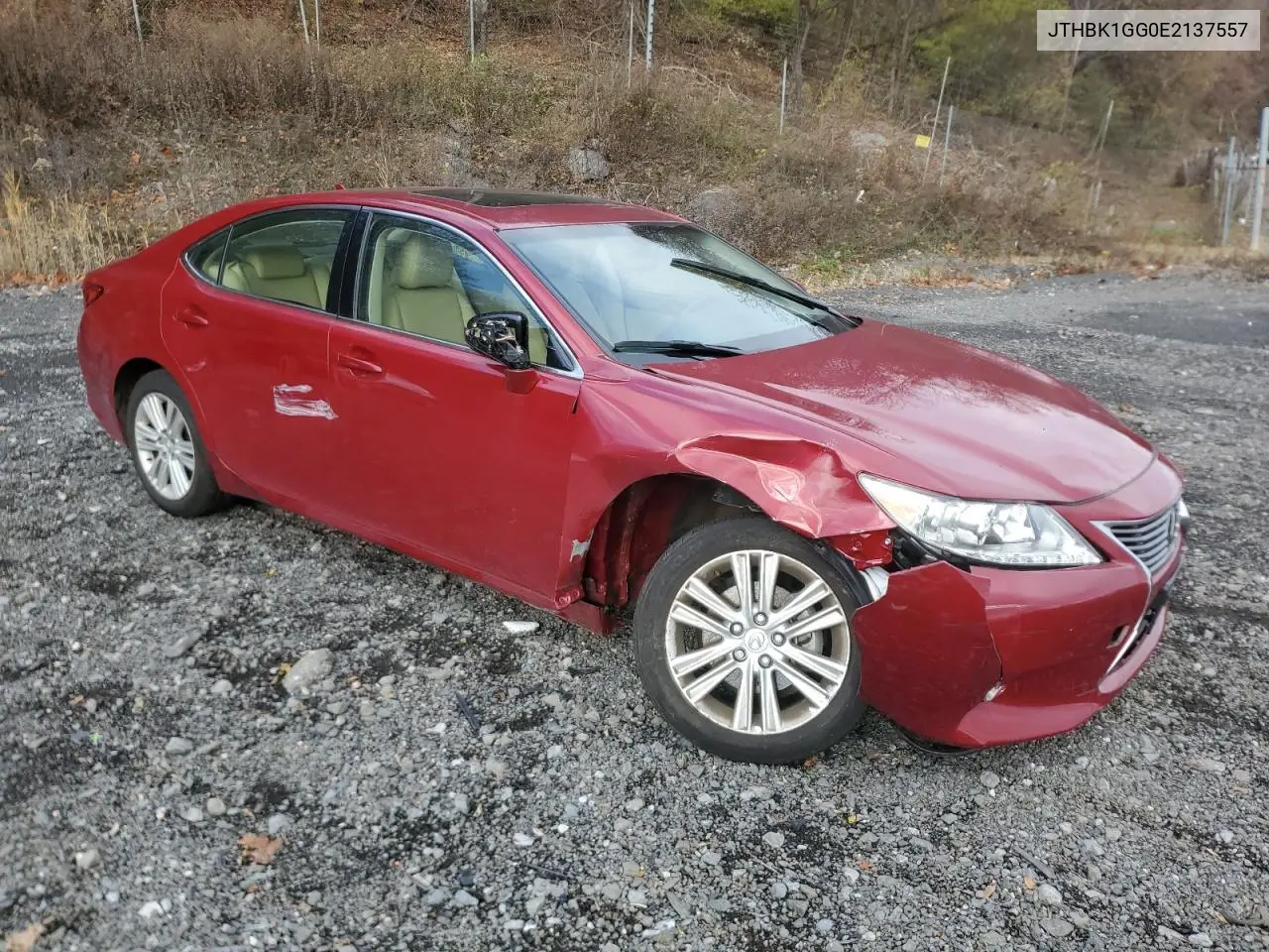 JTHBK1GG0E2137557 2014 Lexus Es 350