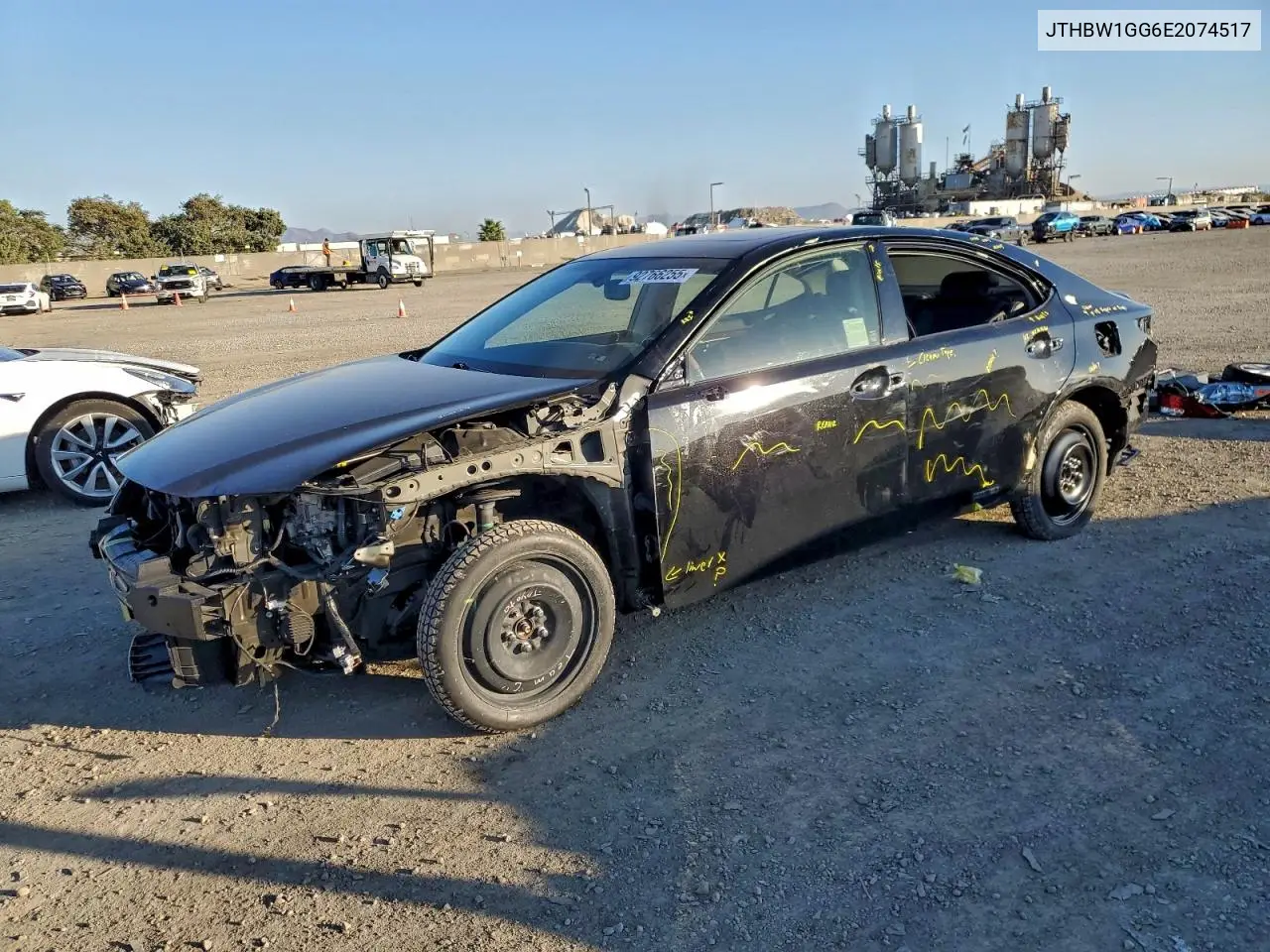 JTHBW1GG6E2074517 2014 Lexus Es 300H