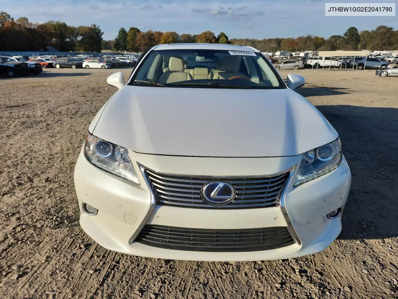 JTHBW1GG2E2041790 2014 Lexus Es 300H
