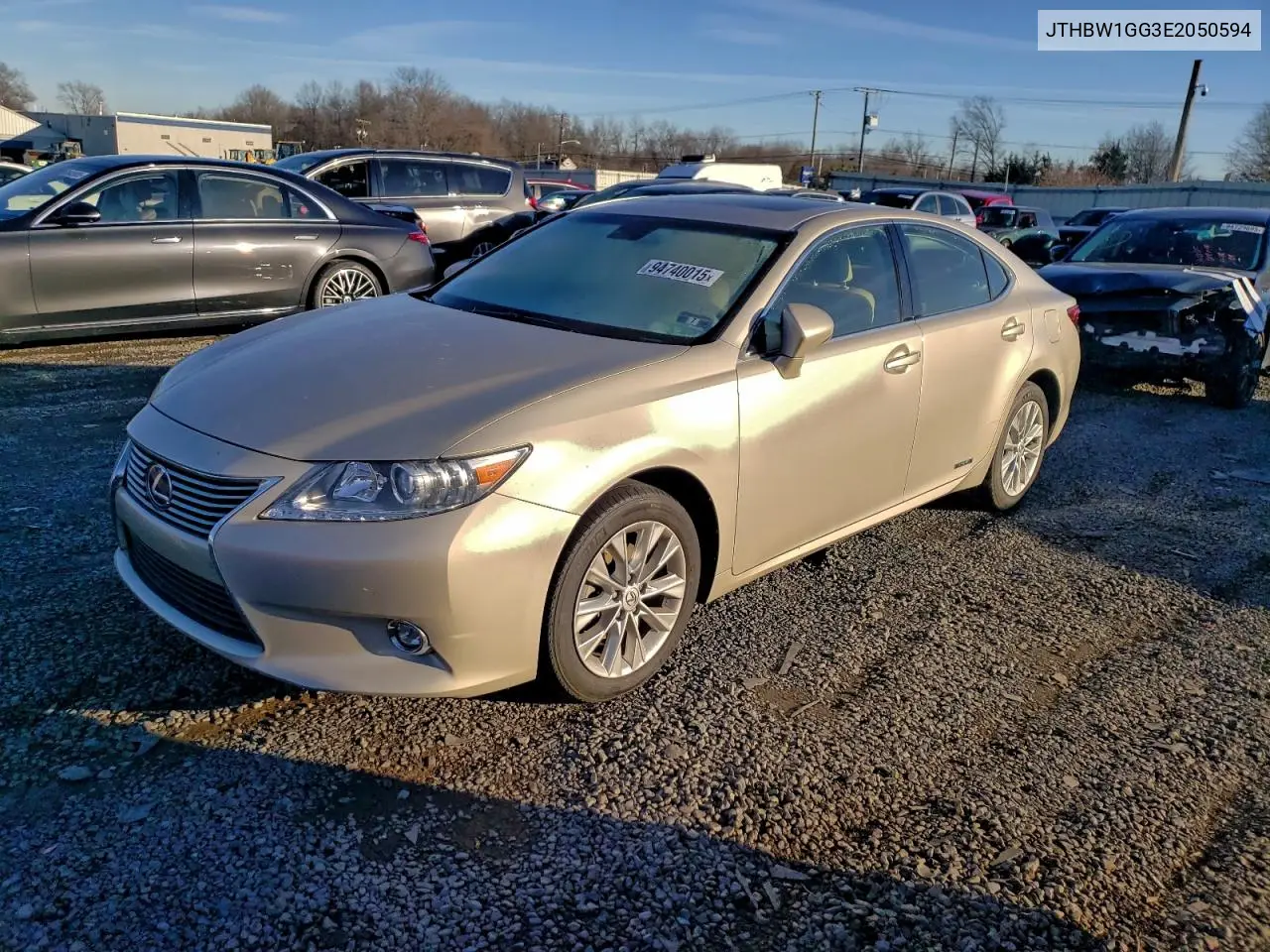 JTHBW1GG3E2050594 2014 Lexus Es 300H
