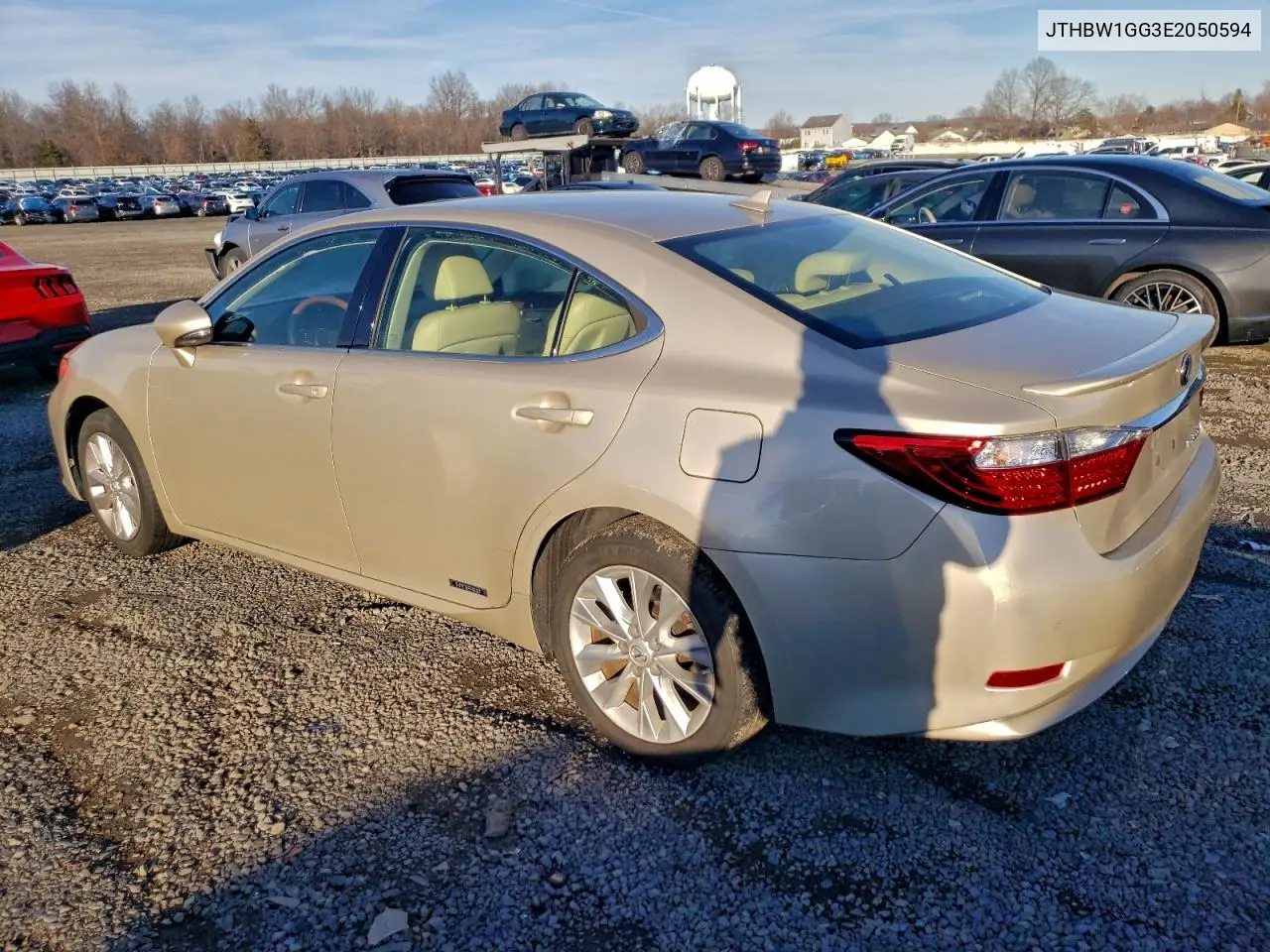 JTHBW1GG3E2050594 2014 Lexus Es 300H