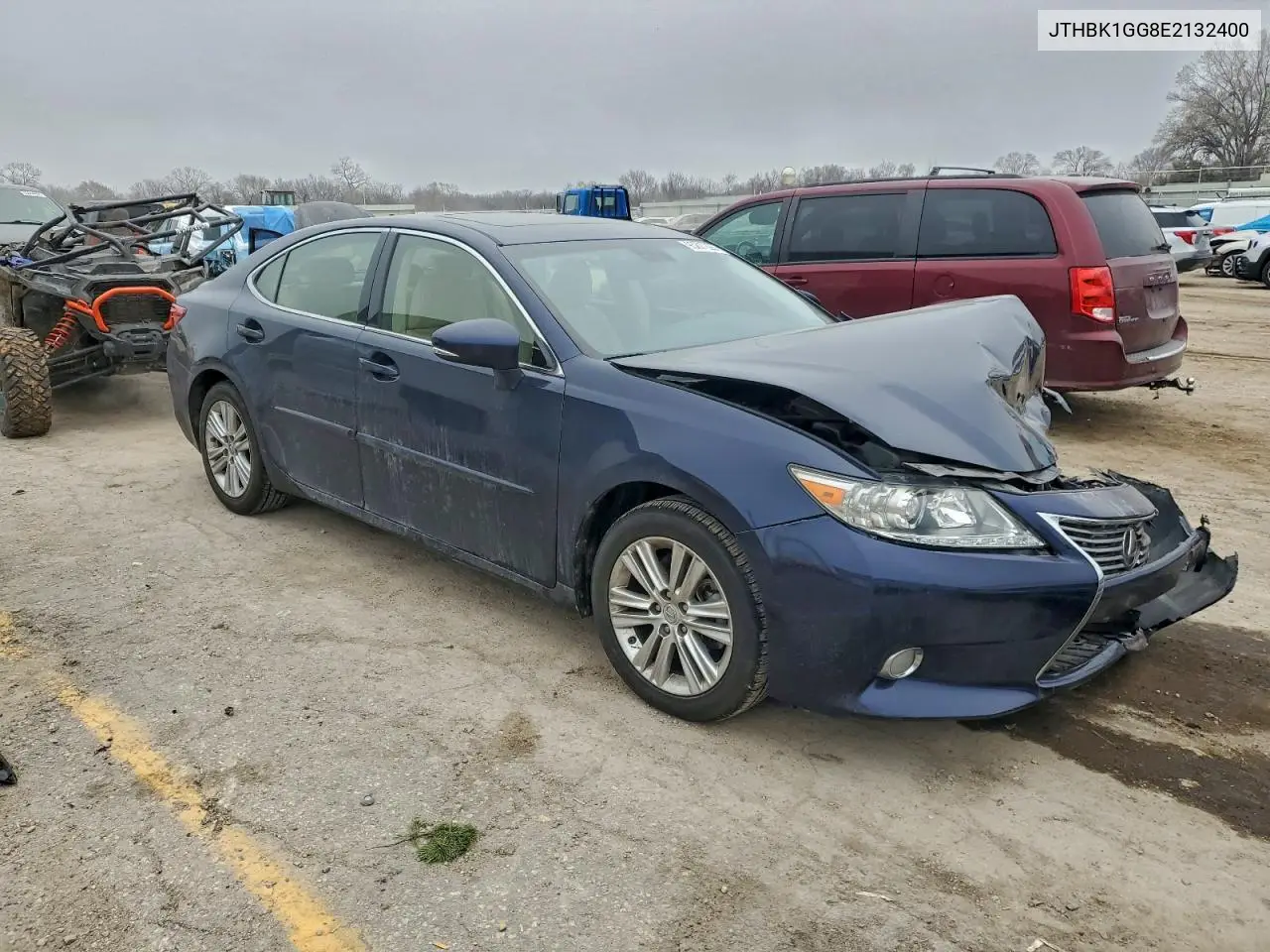JTHBK1GG8E2132400 2014 Lexus Es 350