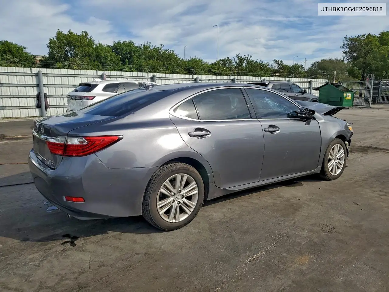 JTHBK1GG4E2096818 2014 Lexus Es 350