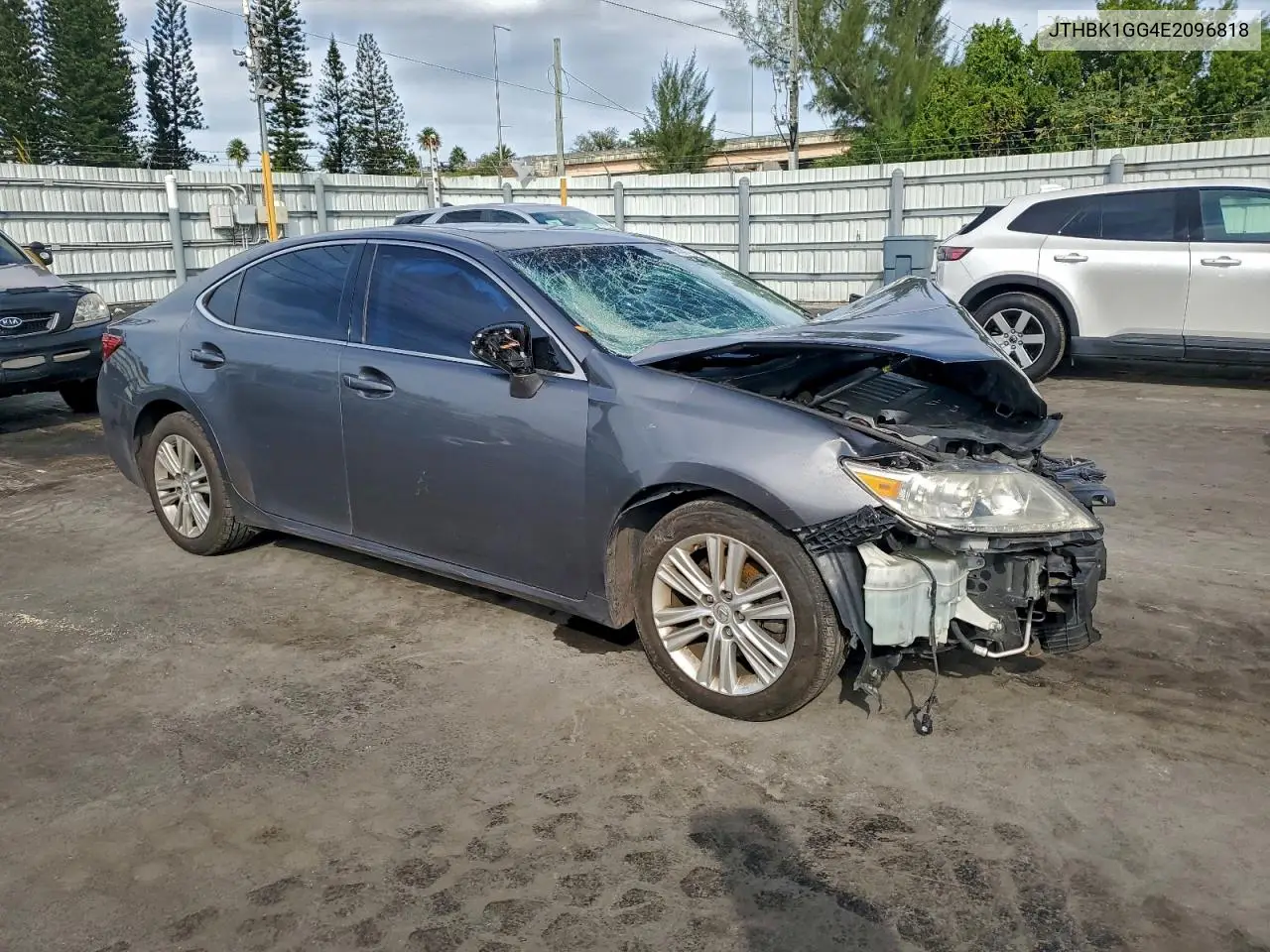 JTHBK1GG4E2096818 2014 Lexus Es 350