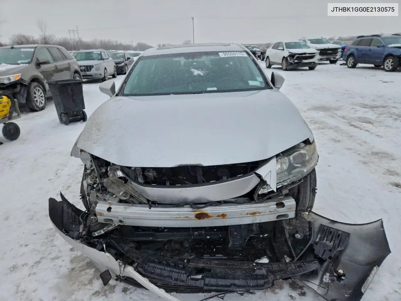 JTHBK1GG0E2130575 2014 Lexus Es 350