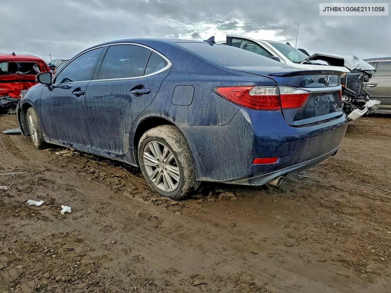 JTHBK1GG6E2111058 2014 Lexus Es 350