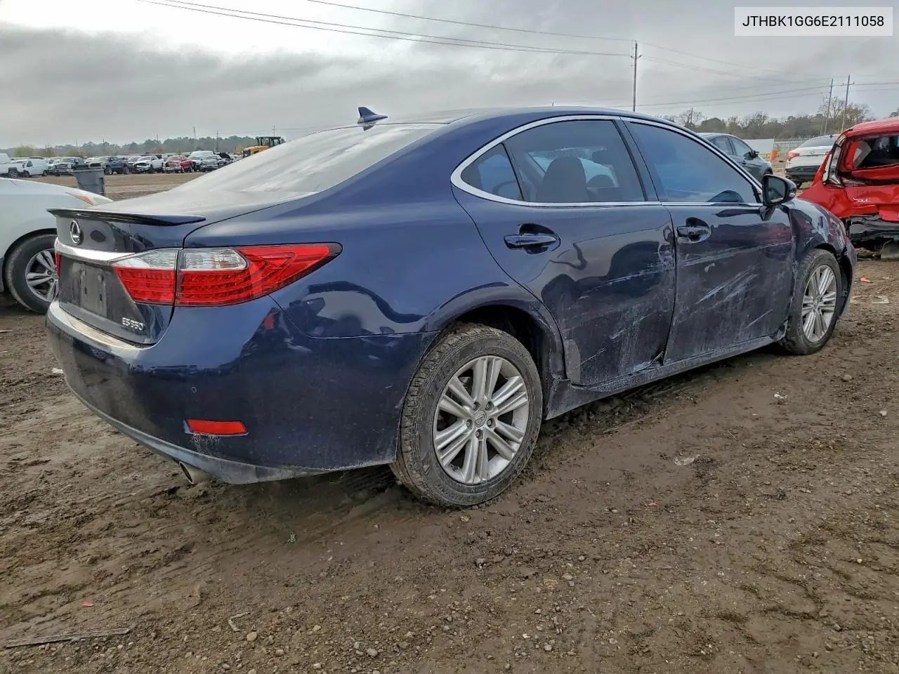 JTHBK1GG6E2111058 2014 Lexus Es 350