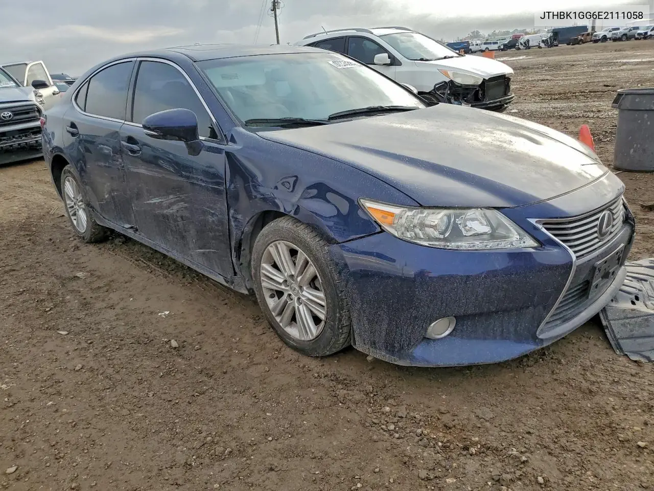 JTHBK1GG6E2111058 2014 Lexus Es 350