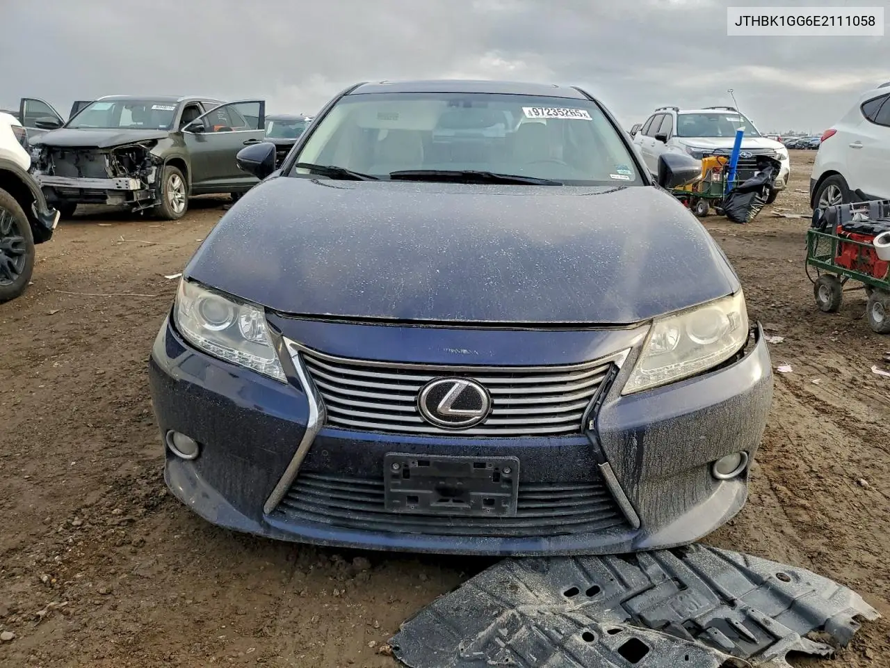 JTHBK1GG6E2111058 2014 Lexus Es 350