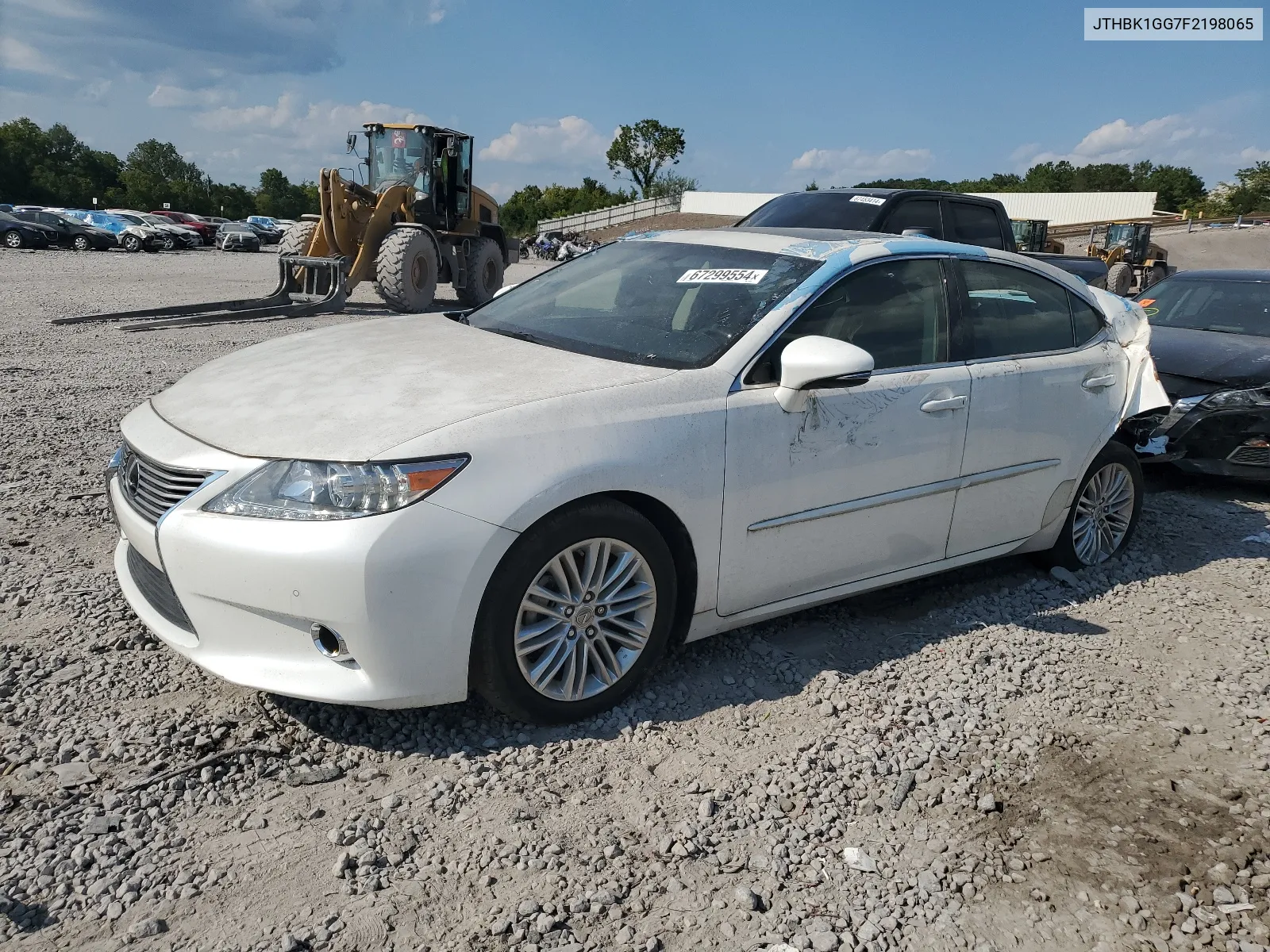 JTHBK1GG7F2198065 2015 Lexus Es 350