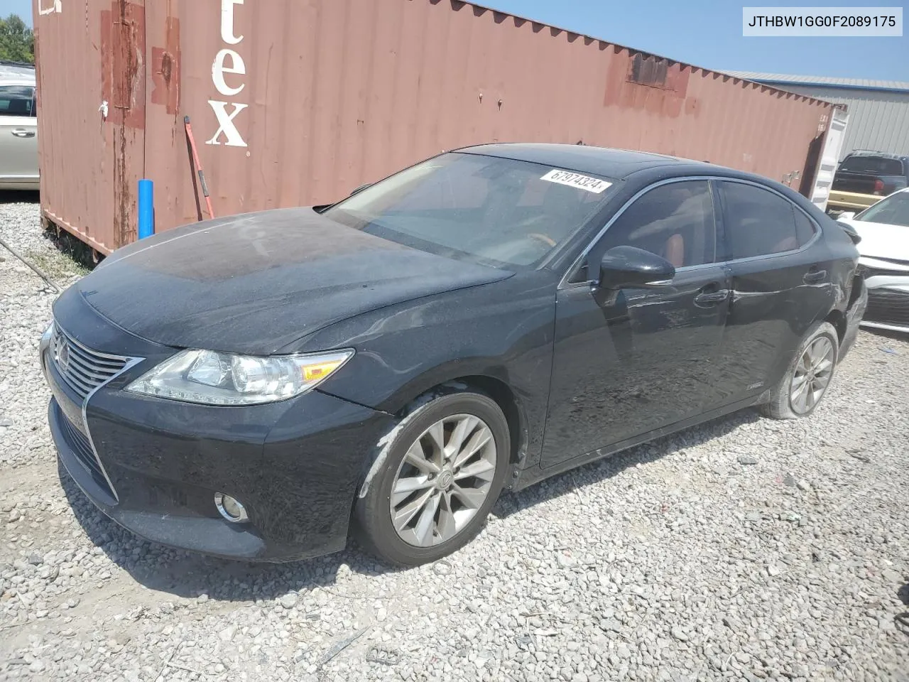 JTHBW1GG0F2089175 2015 Lexus Es 300H