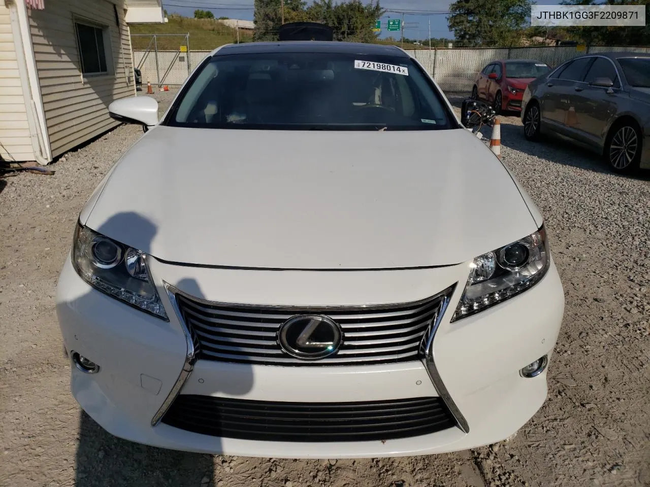 JTHBK1GG3F2209871 2015 Lexus Es 350