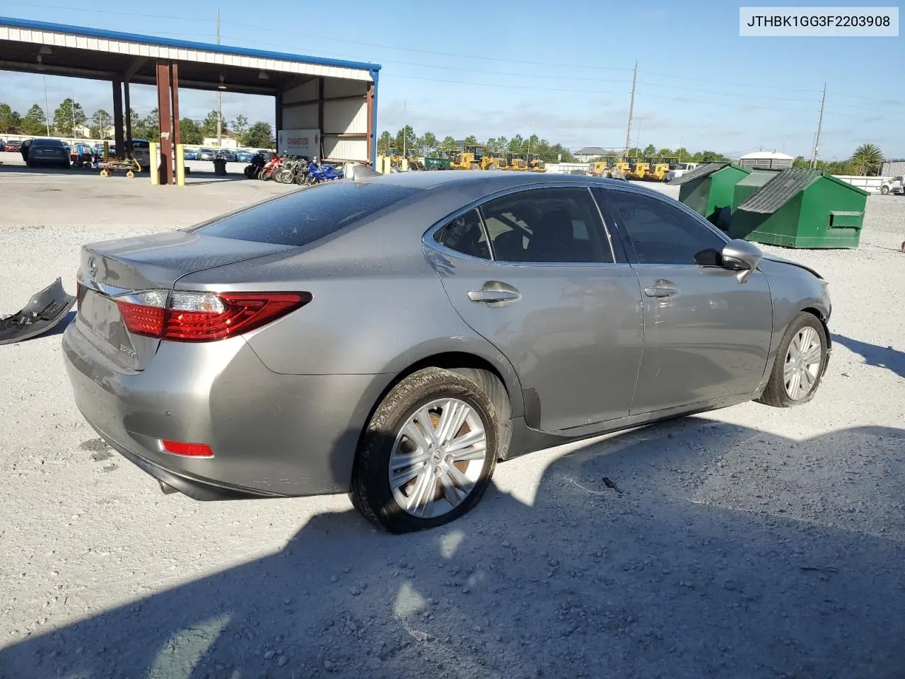 JTHBK1GG3F2203908 2015 Lexus Es 350