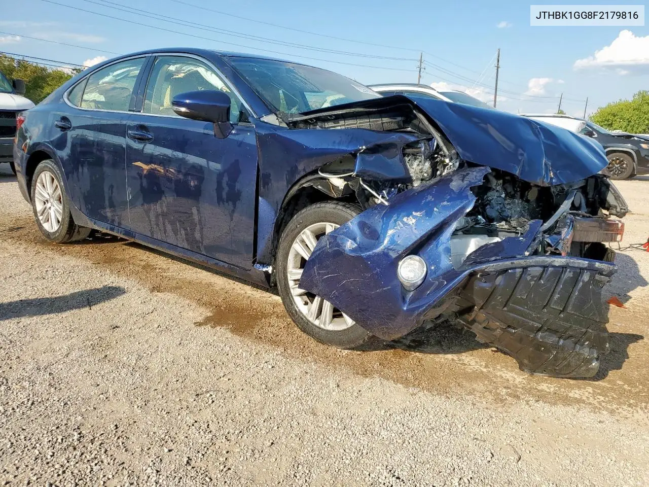 JTHBK1GG8F2179816 2015 Lexus Es 350