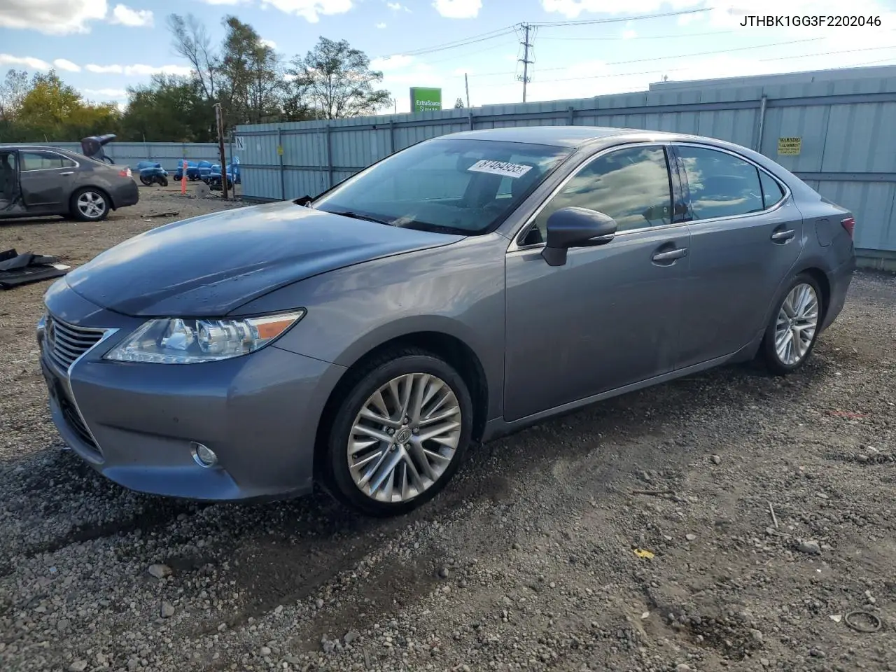 JTHBK1GG3F2202046 2015 Lexus Es 350