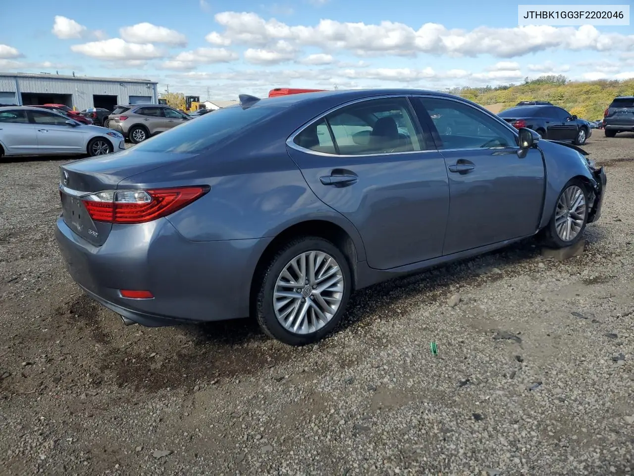 JTHBK1GG3F2202046 2015 Lexus Es 350