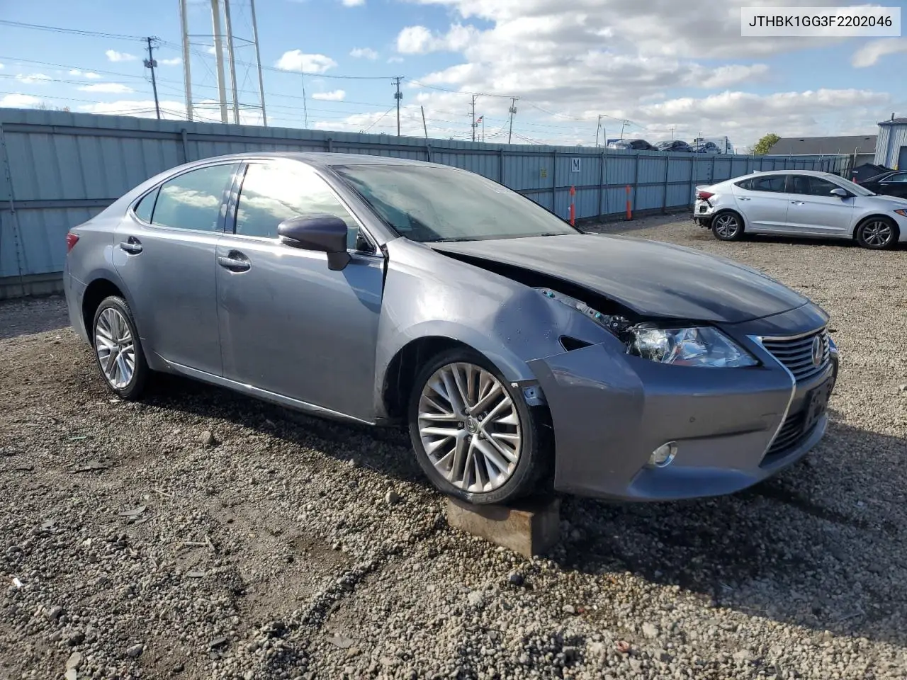 JTHBK1GG3F2202046 2015 Lexus Es 350