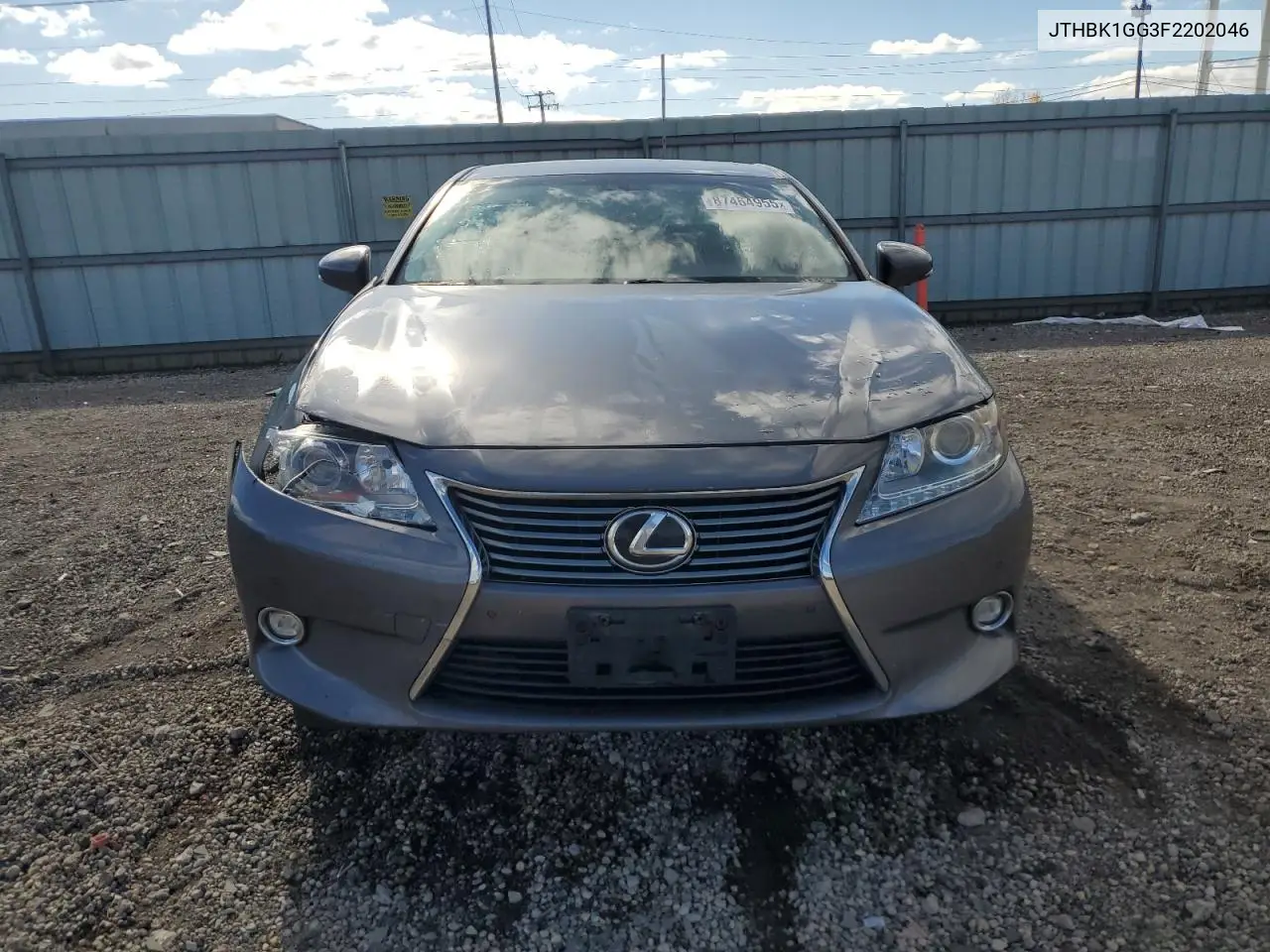 JTHBK1GG3F2202046 2015 Lexus Es 350