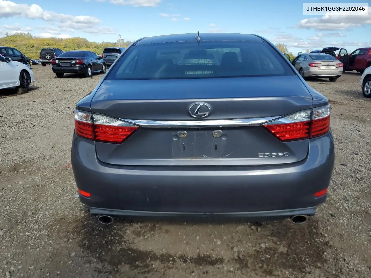 JTHBK1GG3F2202046 2015 Lexus Es 350