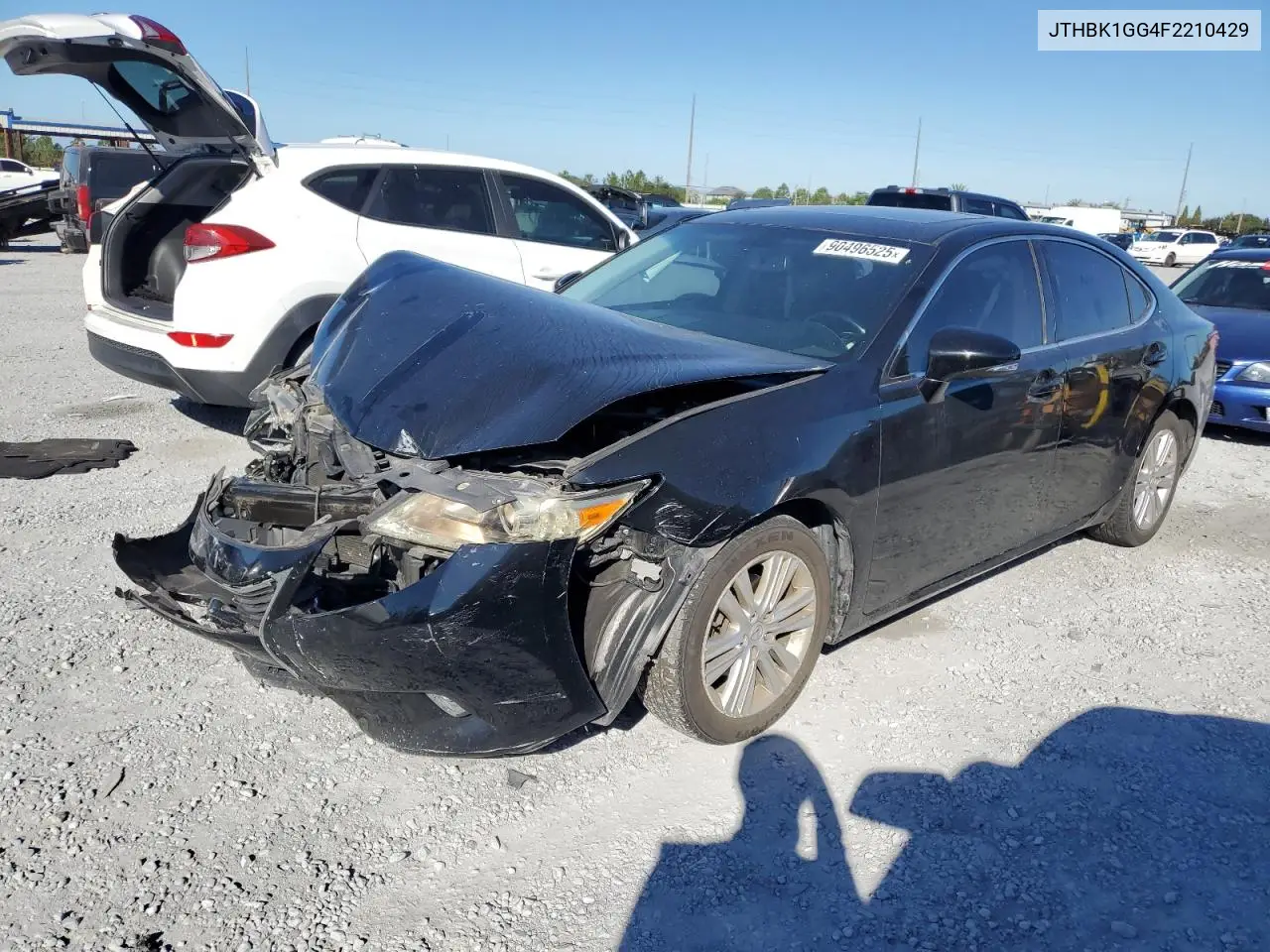 JTHBK1GG4F2210429 2015 Lexus Es 350