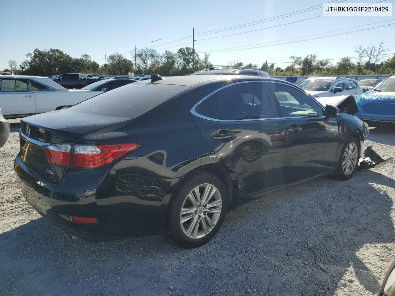 JTHBK1GG4F2210429 2015 Lexus Es 350