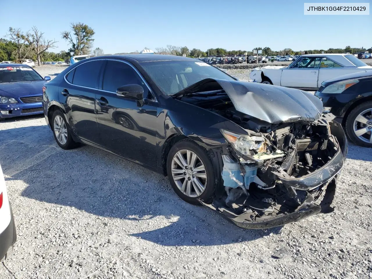 JTHBK1GG4F2210429 2015 Lexus Es 350