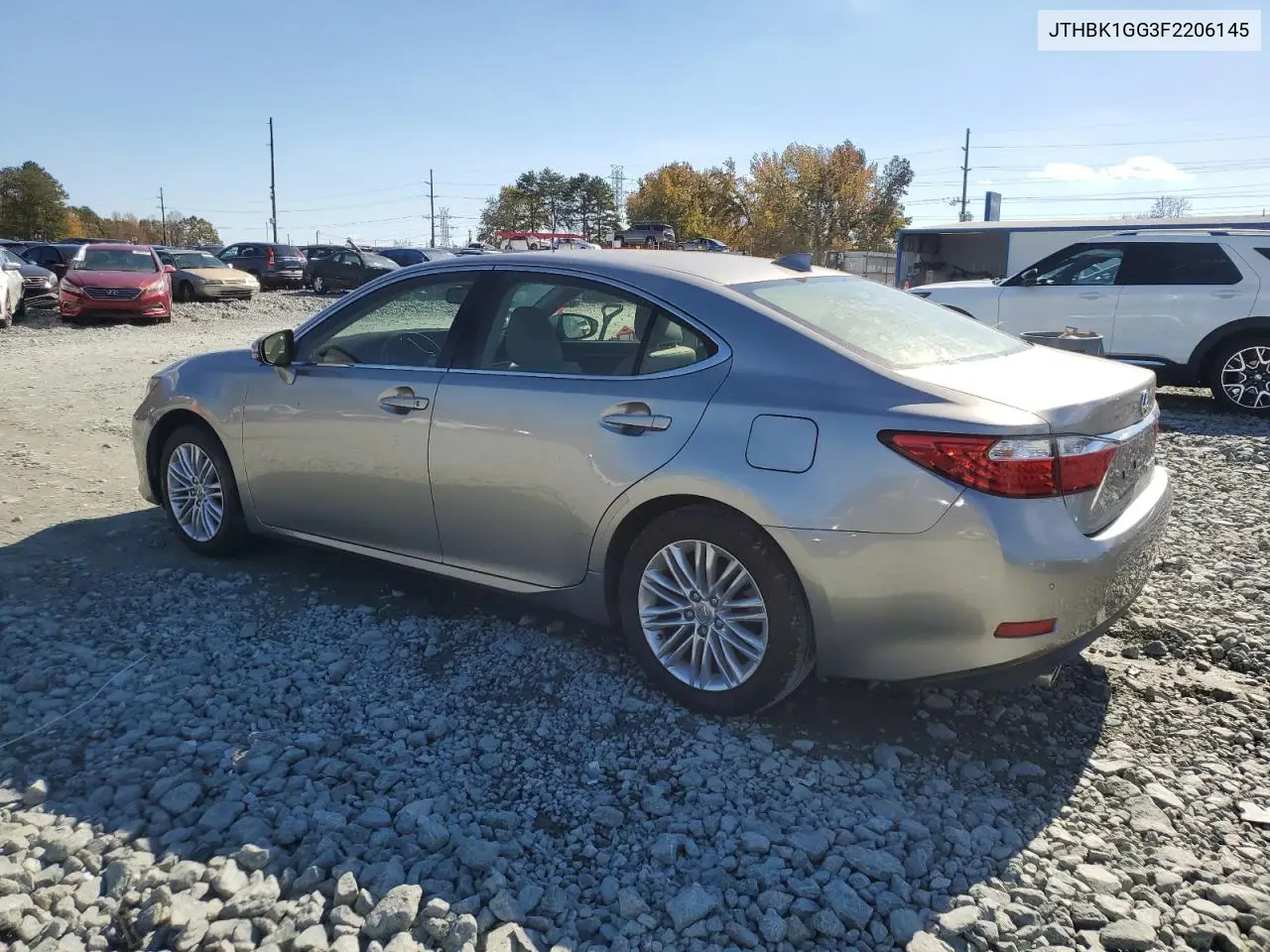 JTHBK1GG3F2206145 2015 Lexus Es 350