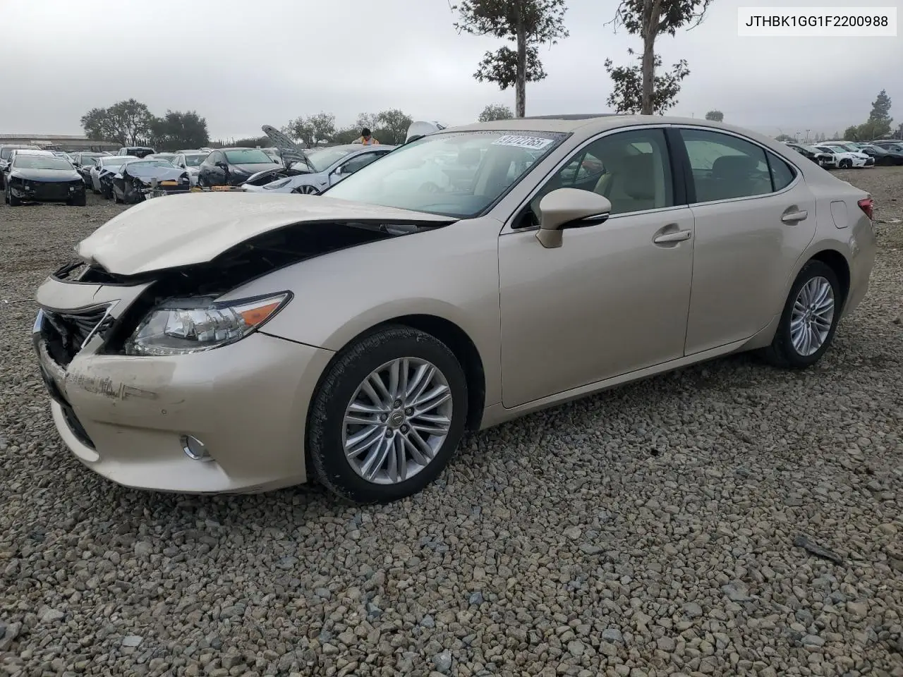 JTHBK1GG1F2200988 2015 Lexus Es 350