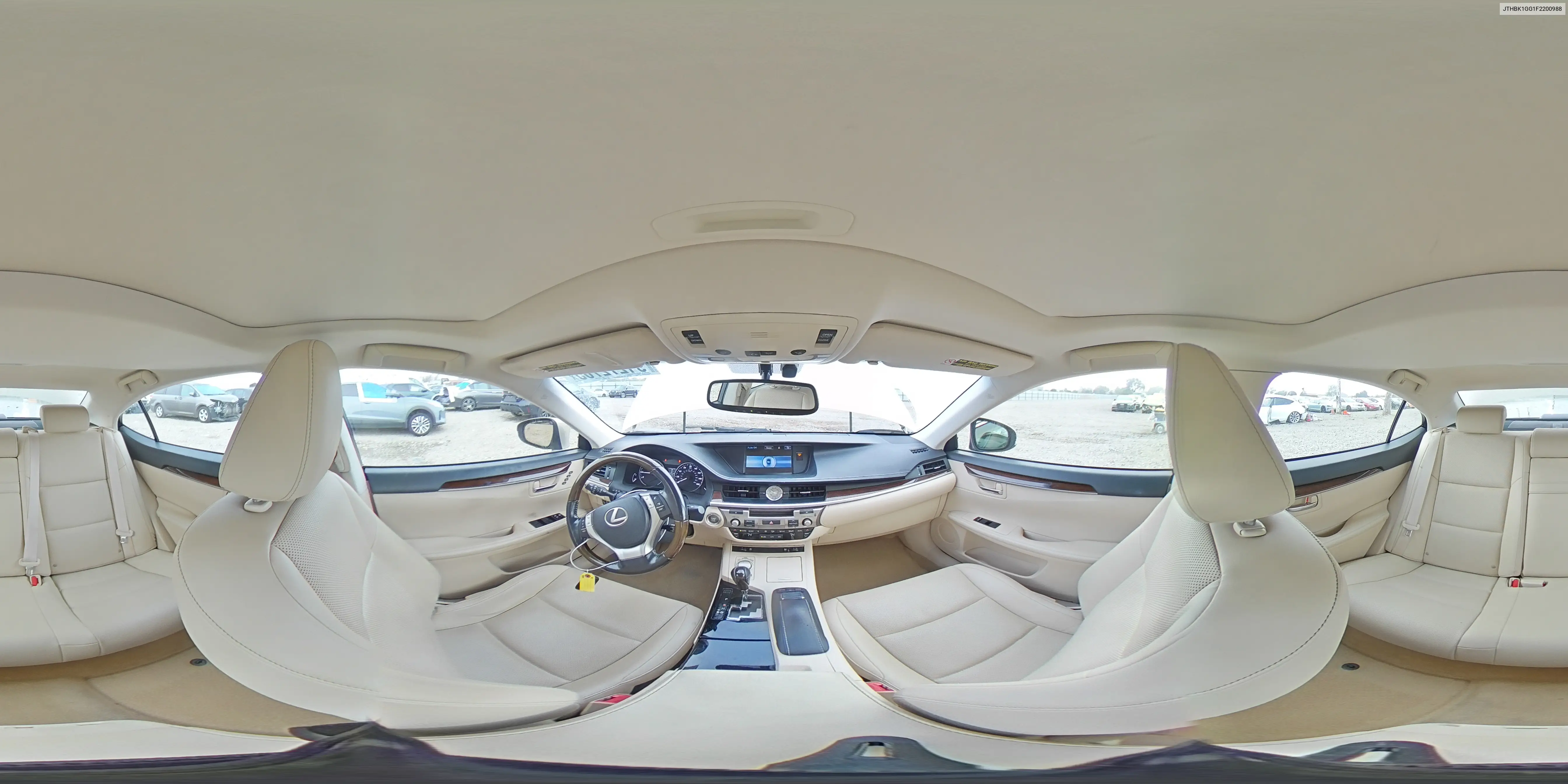 JTHBK1GG1F2200988 2015 Lexus Es 350