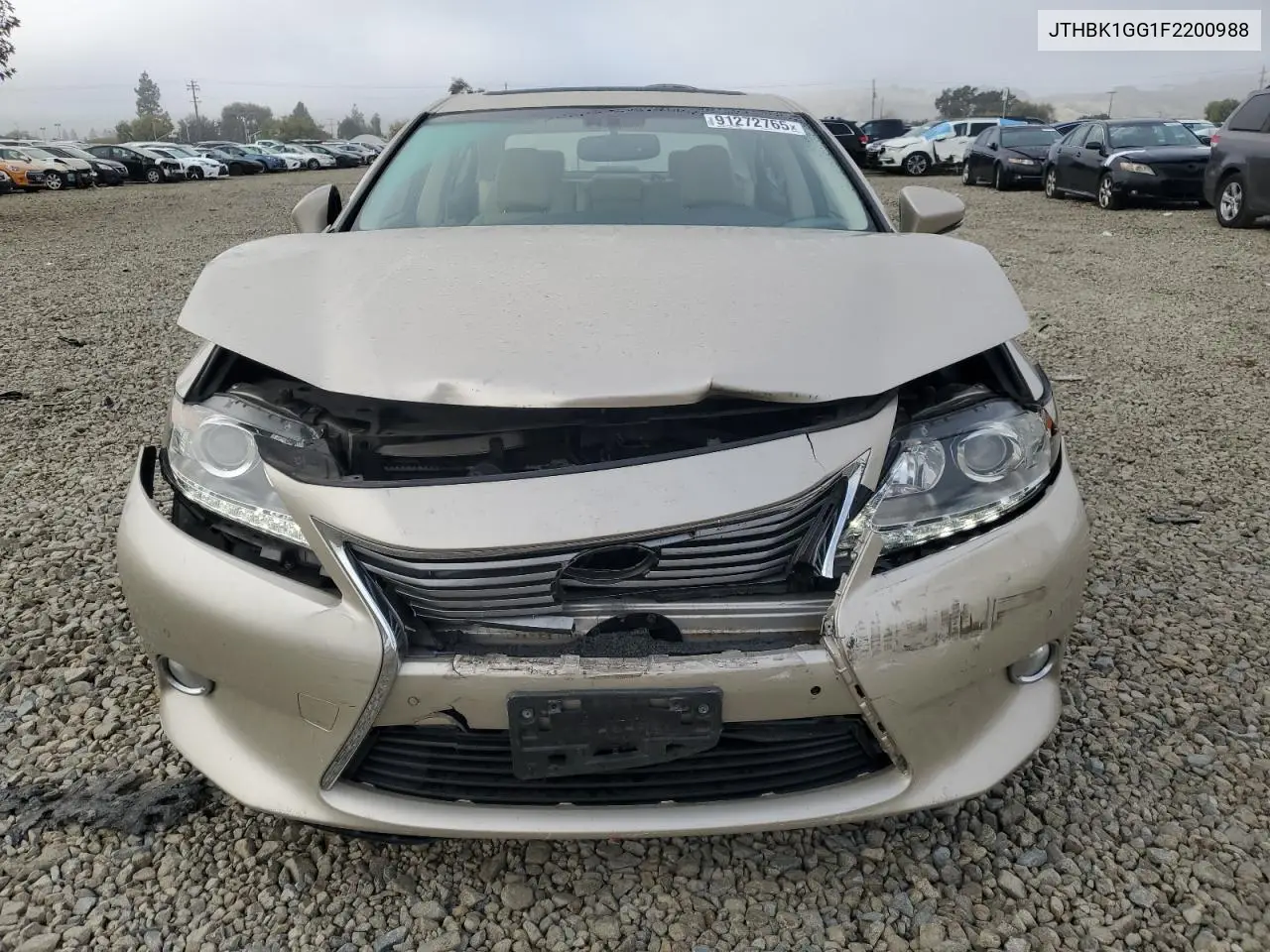 JTHBK1GG1F2200988 2015 Lexus Es 350