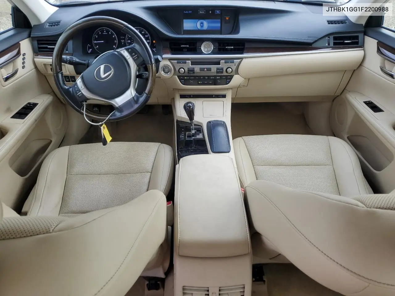 JTHBK1GG1F2200988 2015 Lexus Es 350