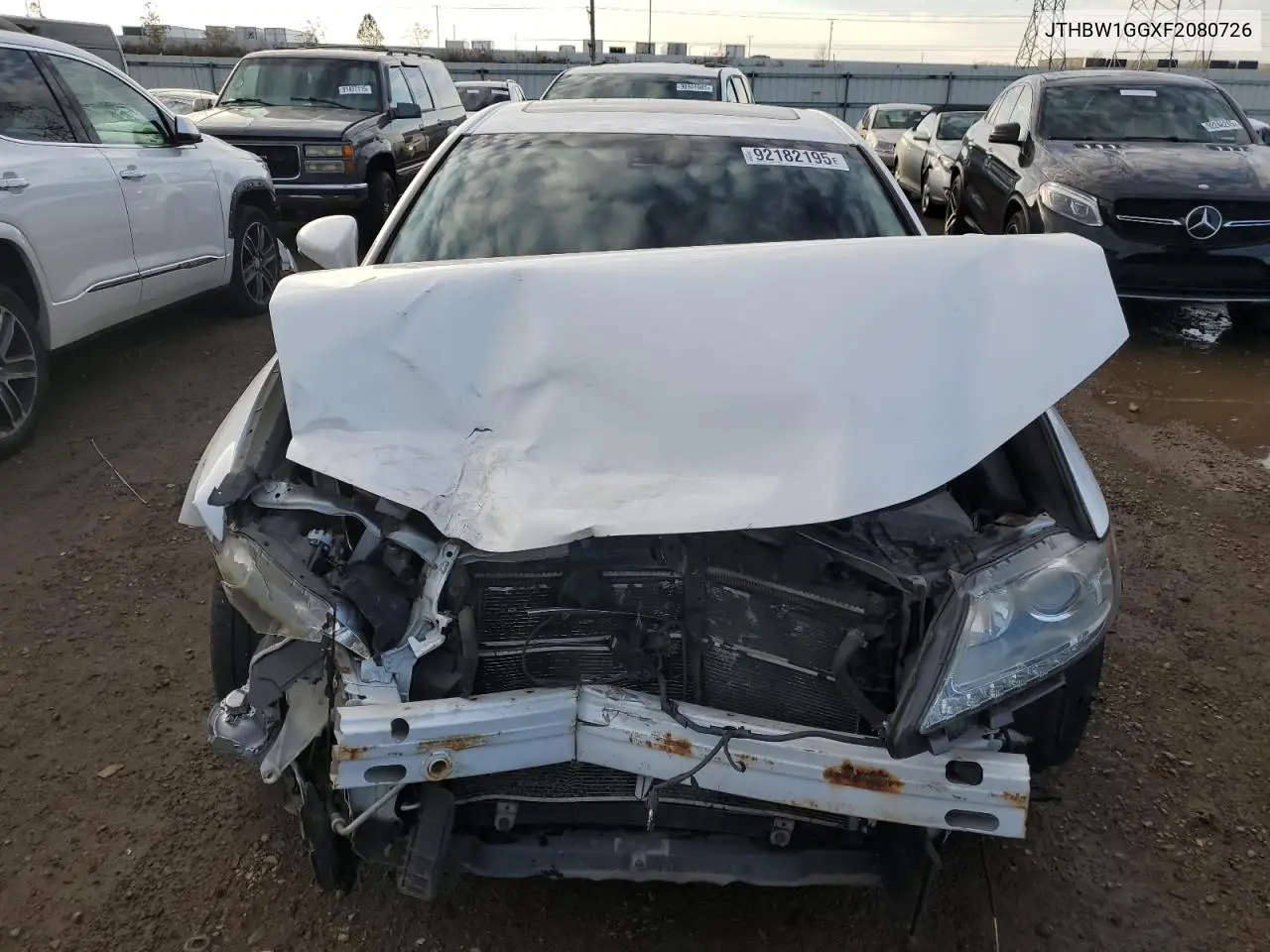 JTHBW1GGXF2080726 2015 Lexus Es 300H
